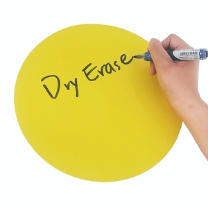 ชุดสติกเกอร์ไวนิลแห้งลบได้วงกลมเขียนได้ trainig Center Visual Aid Tools สำหรับตกแต่ง - Product Image 4