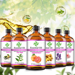 Olio essenziale di lavanda olio essenziale di zenzero pompelmo Rose Tea Tree profumi per olio da massaggio le donne usano - Product Image 2