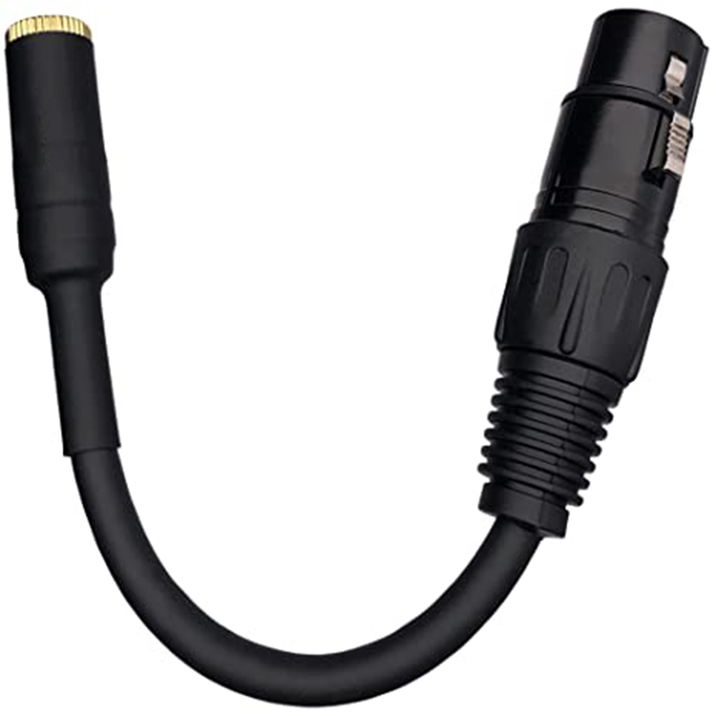 Cavo Adattatore Jack 4.4mm Maschio A XLR Femmina 4 Pin - 15 Cm, Marca Van Damme