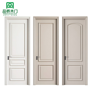 Portes intérieures modernes et contemporaines en bois massif, style français simple, peintes, insonorisées, classiques et abordables - Product Image 3