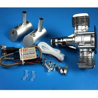 Détails sur les nouveaux moteurs DLE DLE-40cc Twin Gas avec DLE-40 d'allumage électronique