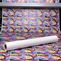 Papel de impresión por transferencia por sublimación de alta adherencia al por mayor para 70gsm para ropa y tazas 100gsm Aplicación de transferencia de calor