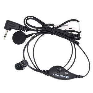 Auriculares originales <span class=keywords><strong>Motorola</strong></span> 83811 adecuados para walkie-talkie <span class=keywords><strong>Motorola</strong></span> T60/T62/T80/<span class=keywords><strong>82</strong></span>/T80EX/T92 serie T con botón PTT de micrófono - Product Image 1