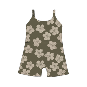 <span class=keywords><strong>Costume</strong></span> <span class=keywords><strong>da</strong></span> bagno intero casual estivo all'ingrosso per bambine, stile hawaiano con spalline, per neonate - Product Image 3