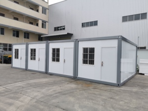 Casas Contenedor Plegables Modernas <span class=keywords><strong>Tata</strong></span> de Último Diseño con Panel Sándwich para Uso de Oficina - Product Image 6