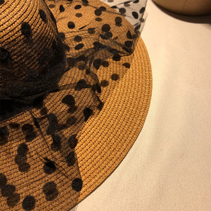 Wholesale <strong>Japan</strong> Korean Big Breathable Beach <strong>Straw</strong> <strong>Hats</strong> Summer Women Panama Ladies Wide Brim - Product Image 4