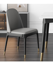 Ensemble de table à manger de luxe pour 4 personnes, surface en pierre frittée durable, mobilier moderne pour la maison, ensemble de table et de chaises à manger idéal
