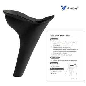Dispositivo Urinario Femminile Riutilizzabile OEM, Imbuto per Urinare Pieghevole in Silicone per Campeggio, Viaggi e Emergenze - Product Image 4