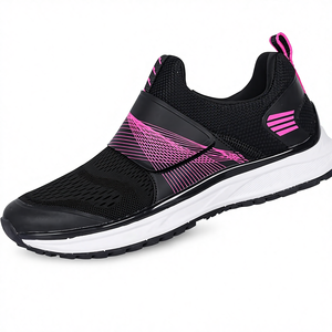 Chaussures de cyclisme d'intérieur pour femmes, compatibles avec les crampons, confortables, respirantes, tige en mesh, vélo de <span class=keywords><strong>route</strong></span> - Product Image 1
