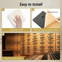 Paneles Acústicos de Diseño Moderno, Paneles de Madera y Espuma Akupanel para Difusión Acústica y Aislamiento Acústico para Estudio de Grabación, Aula de Música