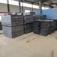 Coffrage plat en acier renforcé pour panneaux de dalle de construction, moule personnalisé pour béton préfabriqué, outil de moulage pour l'ingénierie industrielle