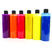 Pigment liquide phosphorescent qui brille dans le noir pour la peinture corporelle et faciale, idéal pour les fêtes colorées