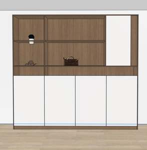 Archivadores Modernos de Lujo de Madera MDF, Estantería Multifuncional de Gran Capacidad para el Hogar, Dormitorio, Apartamento, Oficina, Hospital - Product Image 1