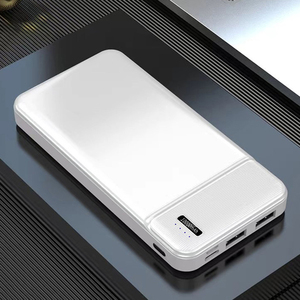 Custom Luminous LED Logo Double USB USB Type-<b>C</b> Power Bank 8000/10000mAh Promotional Marketing Gift - Product Image 2
