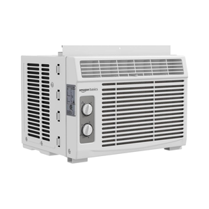 Climatiseur de fenêtre compact 5000 BTU, 150 pi², blanc, avec commandes mécaniques intuitives et ajustables, moteur AC - Product Image 1
