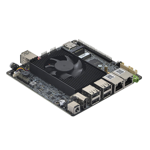 เมนบอร์ด ELSKY 2/3/4*LAN พร้อมพัดลมระบายความร้อน NANO6E รองรับ CPU J6412 การ์ดเครือข่าย 2.5G โมดูล 5G M.2 2280 NVME - Product Image 4