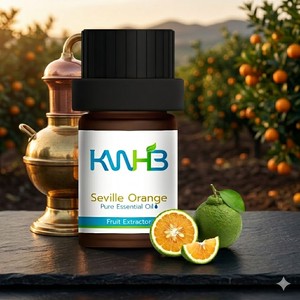 Aceite Esencial Puro de Naranja de Sevilla KWHB 5ml, Extractor Herbal para Uso Doméstico, Producto de Tailandia - Product Image 1
