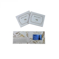 Brochure vidéo personnalisée Carte de visite vidéo Video Mailer Carte de voeux avec boîte à écran LCD HD 4 pouces