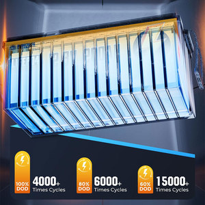 Solar Battery Pack 12V 200ah 300ah 400ah Lithium Iron Phosphate Home <b>Energy</b> <b>Storage</b> <b>System</b> Monitor Cycle Battery LiFePO4 - Product Image 1