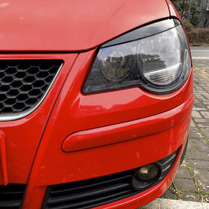 K-SEEK per sopracciglia con palpebra anteriore per faro anteriore adesivo per <span class=keywords><strong>VOLKSWAGEN</strong></span> per VW <span class=keywords><strong>POLO</strong></span> MK5 2005 - <span class=keywords><strong>2009</strong></span> - Product Image 3