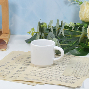 Tasses en céramique personnalisées, service à thé en céramique, tasse en céramique, petite tasse en céramique, mini tasses en céramique de 2,5 oz, logo personnalisé, céramique réutilisable - Product Image 5
