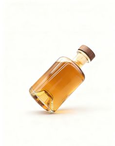 Venta Directa de Fábrica, Botella de Vidrio Personalizada de 750 ml, Forma Redonda, para Whisky, Tequila, <span class=keywords><strong>Brandy</strong></span>, Licor, con Tapa de Vidrio y Estampado en Caliente - Product Image 3