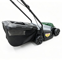 Cortadora de Césped Inalámbrica VERTAK 2*20V de 13 Pulgadas, Cortadora de Césped Manual con Batería, Desbrozadora
