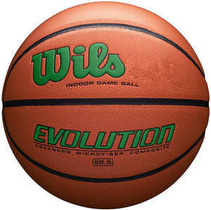 Ballon de basketball WilsoJapan Super Fiber/PU <span class=keywords><strong>pour</strong></span> entraînement en salle, tailles 7, 6, 4 – Fabrication directe OEM, personnalisable, sortie d'usine Evoluton Game - Product Image 3