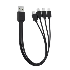 Großhandel Dual Micro USB C Kabel Splitter Y Kabel 20cm 30cm Formtyp Schnell ladung 2 1 USB Kabel für 2 Telefone Drucker - Product Image 6