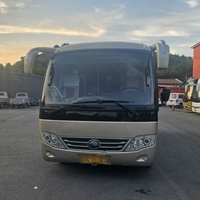 Mini-autocar d'occasion 23 places en bon état, petit bus de transport de passagers pour aéroport et hôtel