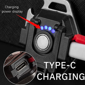 Mini lampes de poche LED COB rechargeables USB parfaites, super lumineuses, avec base magnétique, lampe torche de poche, lampe de camping - Product Image 5