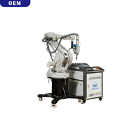Brazo robótico programable CNC de primera calidad para soldar y cortar con componentes de núcleo de motor y PLC