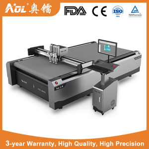 Machine <span class=keywords><strong>de</strong></span> découpe automatique <span class=keywords><strong>à</strong></span> grande vitesse AOL-1625 pour housses <span class=keywords><strong>de</strong></span> siège <span class=keywords><strong>de</strong></span> voiture en cuir, tissu et caoutchouc - Product Image 3