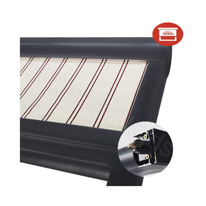 Toldo Retráctil Motorizado de Lujo, Resistente al Agua, para Exteriores, Patios y Jardines, de Aluminio Blanco, Protección Solar y contra la Lluvia - Product Image 2