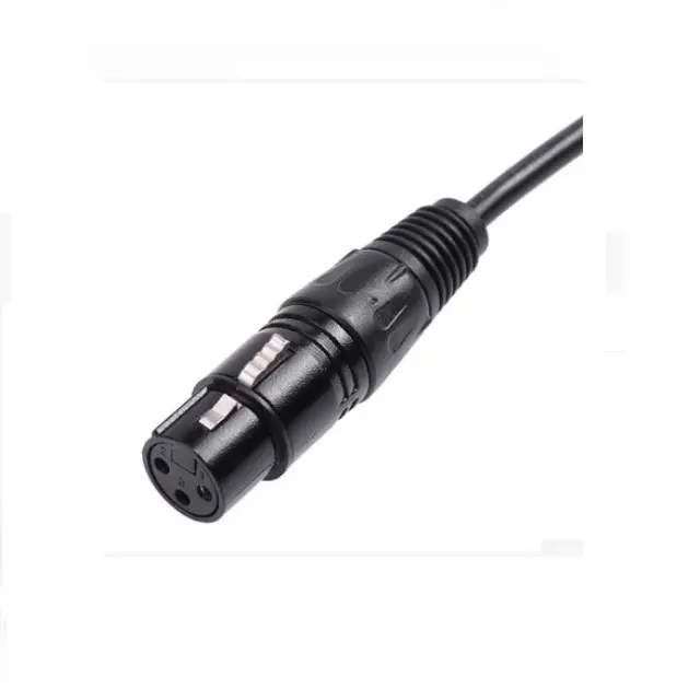 Factory OEM or ODM best price low noise wire Xlr 3pin male to female microphone cable speaker cable for guitar and amplifier