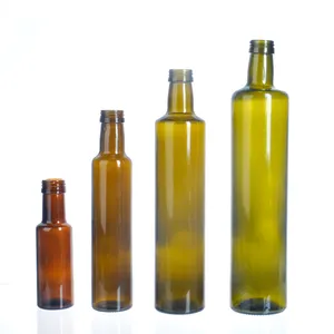深绿色方形Oliver油瓶250毫升/500毫升/750毫升/1000毫升玻璃油瓶来自中国