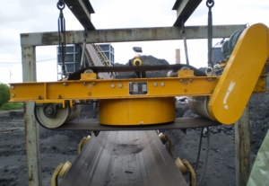 Mineral ayırma için taşıyıcı bantlar için otomatik mıknatıslama kendiliğinden boşaltma elektromanyetik ayırıcı Overband - Product Image 3