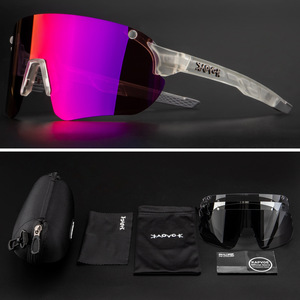 Gafas de Ciclismo KAPVOE Polarizadas Anti-UV con Montura Completa, Correa Ajustable, Multifuncionales para Uso en Exteriores - Product Image 2