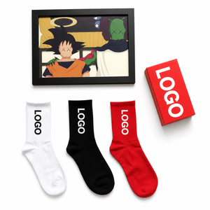 Chaussettes de sport mi-mollet en coton peigné ultra-doux avec semelle coussinée et fond éponge, chaussettes athlétiques de performance - Product Image 4