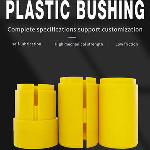 Personalizado CNC Usinagem Peças Bucha Plástica POM Nylon ABS Acetal Derlin Borracha PEEK PTFE Manga Do Eixo Bucha De Rolamento De Plástico - Product Image 4