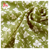 Tissu en Chiffon de Polyester Perlé Imprimé Floral Respirant et Léger pour Vêtements Féminins