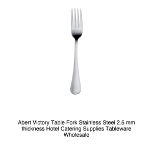 ส้อมอาหารค่ำ Abert Victory ผลิตจากสแตนเลสสตีล 18/10 หนา 2.5 มม. - Product Image 2