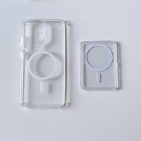 Étui de téléphone avec porte-cartes super magnétique en TPU PC pour iPhone Samsung Pokemon TCG, accessoires de téléphone ultra fins, vente en gros