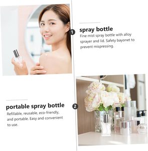 ขวดแก้วใสขนาด30มล. พร้อมปั๊มสเปรย์บรรจุภัณฑ์สำหรับเครื่องสำอาง - Product Image 4