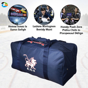 Sacs de hockey multifonctionnels Vik-Max portables pour le voyage, sacs d'équipement de hockey sur glace à roulettes ODM Pro, sacs personnalisés pour équipement de hockey - Product Image 6