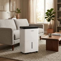 Climatiseur portable R290 7000 BTU avec roulettes, installation facile, ventilateur silencieux pour maison et garage, climatiseur portable A16