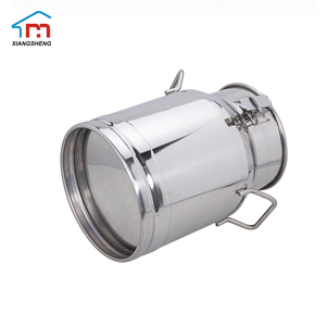 Top Standard Stainless Steel Milk Bucket Cow Goat Milking Machine Storage Kitchen Rice Cereal Grain Coffee Bean <strong>Flour</strong> <strong>Container</strong> - Product Image 2