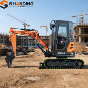 Venta directa de fábrica: Mini excavadora económica de 2.5t, excavadora hidráulica de orugas, excavadora agrícola china, mini excavadora. - Product Image 2