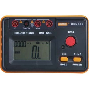 Testeur de résistance d'isolement numérique à gamme automatique BM3546 1000V 2500V 40G Ohm, Mégohmmètre - Product Image 1