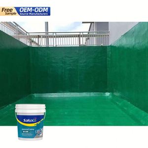Salux K11 Two-component Polyurethane Acrylic Waterproof Liquid Rubber Roof <b>Coating</b> <b>Paint</b> Spray Application High Bond Strength - Product Image 5